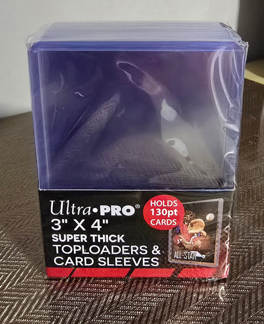 Toploaders 3 X 4 Thick 130PT - ULTRA PRO 10 ct