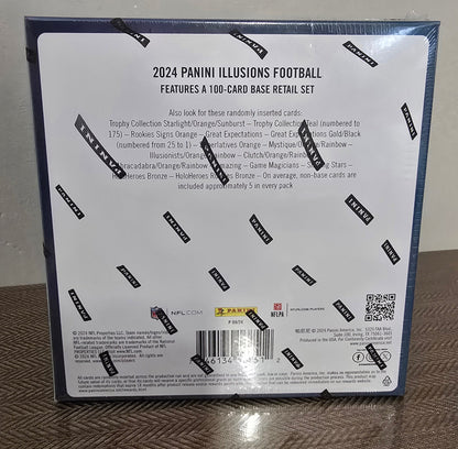2024 Panini ILLUSIONS Cartes Football NFL Méga Box Panini