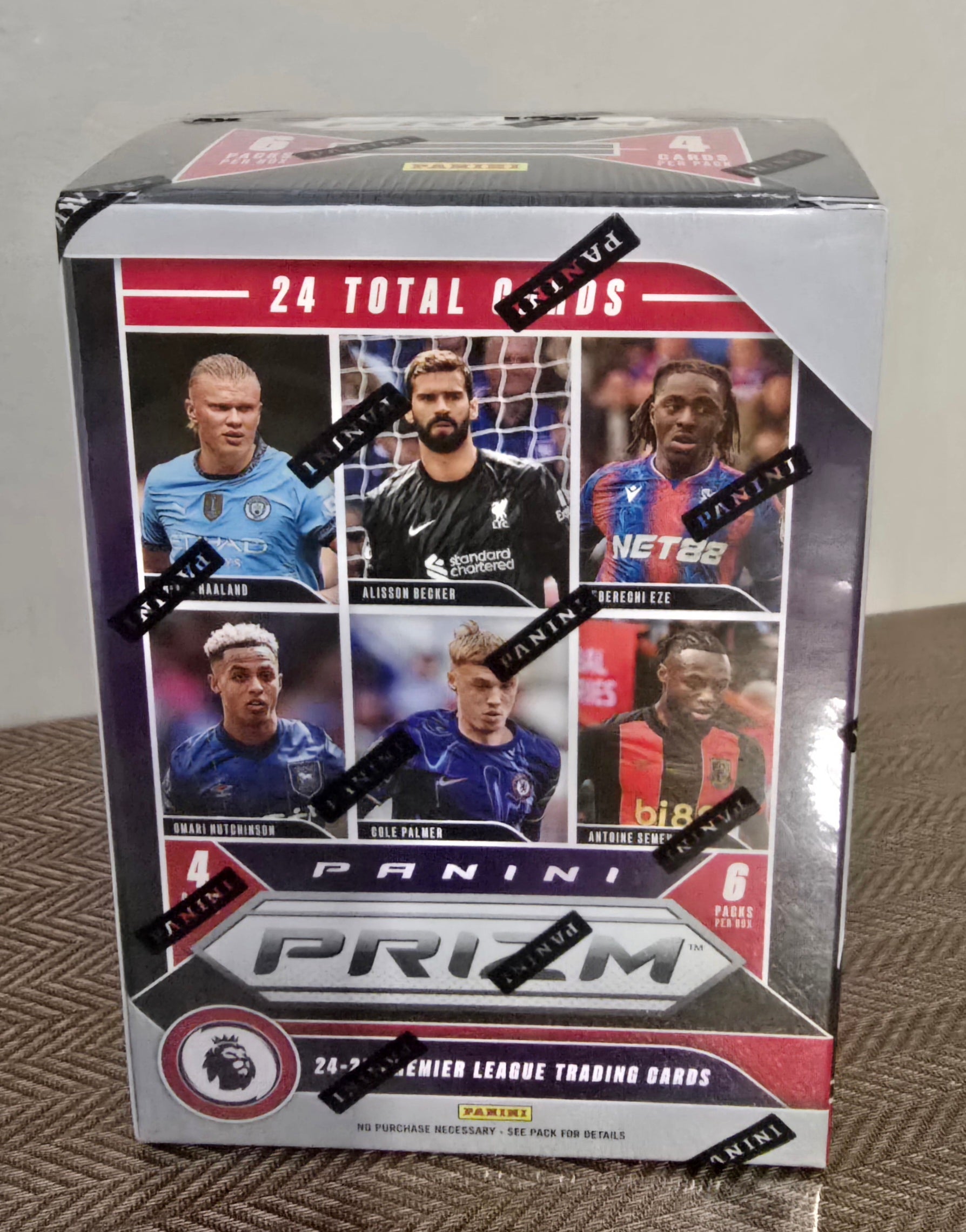 2024-25 Panini PRIZM Premier League EPL Cartes Soccer Hobby Blaster Box