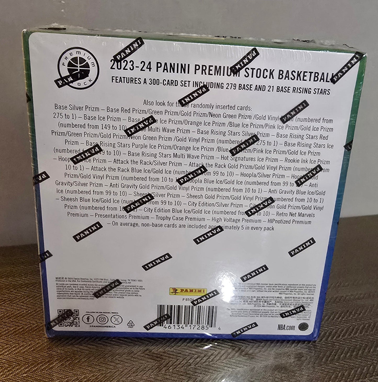 2023-24 Panini Premium Stock Cartes Basketball NBA Méga Box Panini