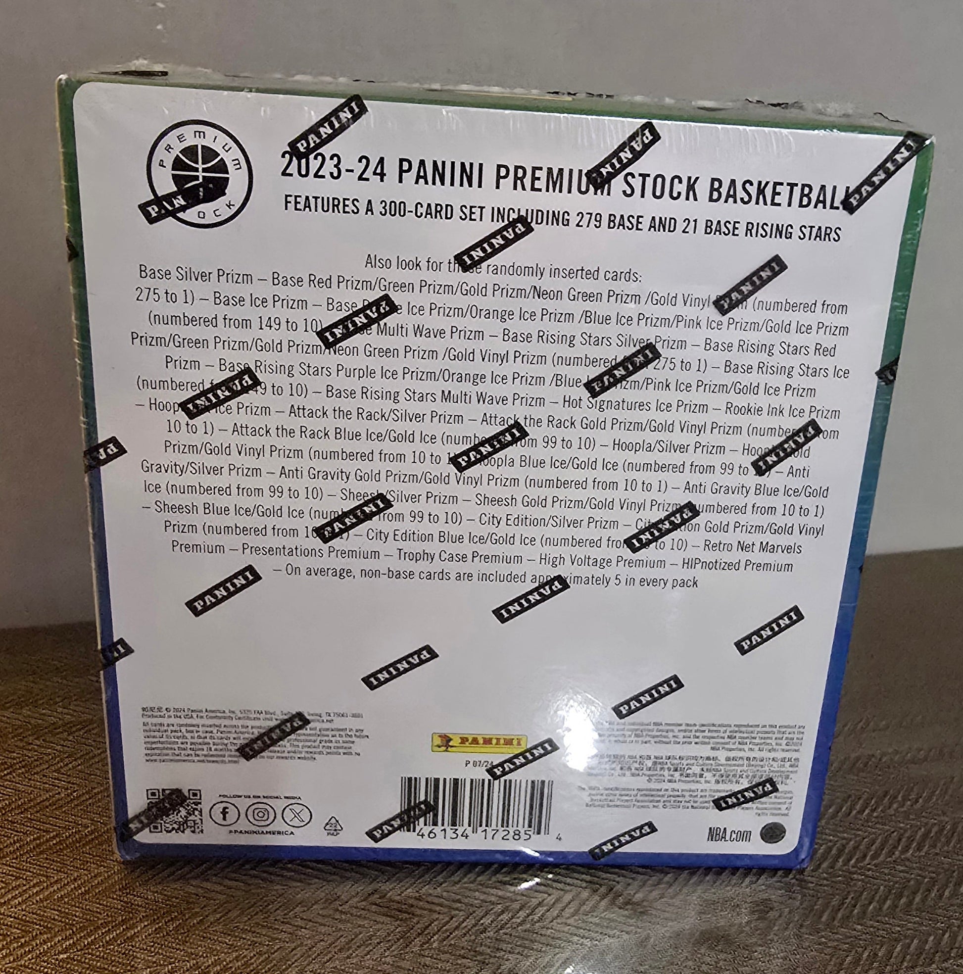 2023-24 Panini Premium Stock Cartes Basketball NBA Méga Box Panini