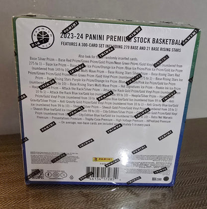 2023-24 Panini Premium Stock Cartes Basketball NBA Méga Box Panini
