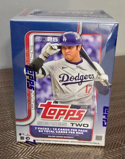2025 Topps Series 2 Cartes Baseball MLB Blaster Box