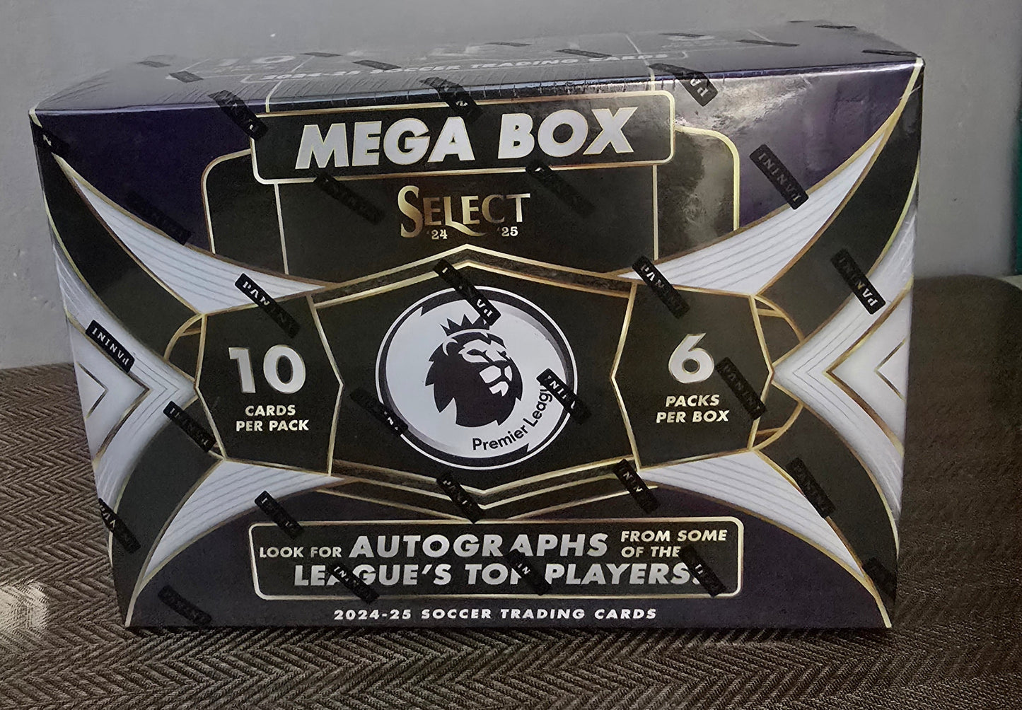 2024-25 Panini Select Premier League EPL Cartes Soccer Méga Box Panini