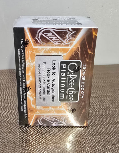 2024-25 Upper Deck O-Pee-Chee Platinum Cartes Hockey NHL Blaster Box
