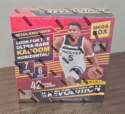 2024-25 Panini Revolution Cartes Basketball NBA Méga Box Panini