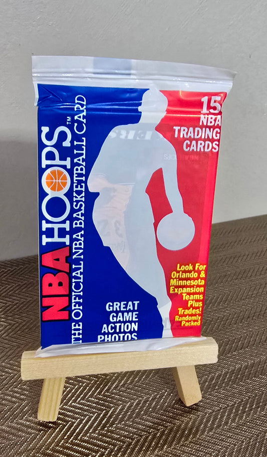 1989-90 Hoops Series 2 Cartes Basketball NBA Wax Pack