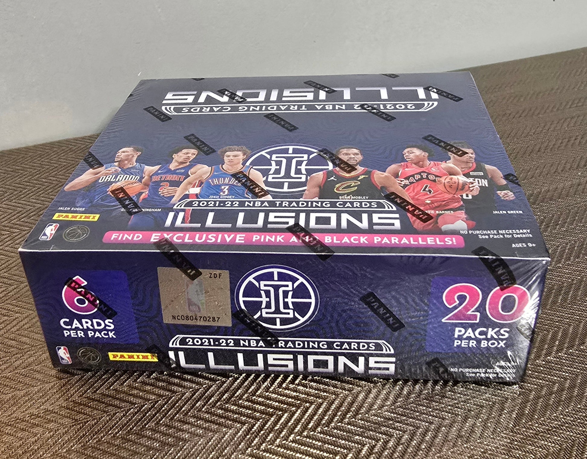 2021-22 Panini Illusions Cartes Basketball NBA Retail Box Panini