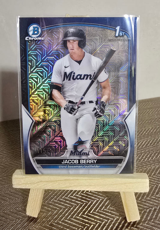 Carte collection Jacob Berry Baseball Topps Bowman 2023 - 115/175
