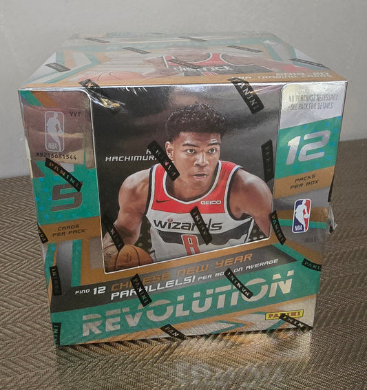 2019-20 Panini Revolution Cartes Basketball NBA Chinese New Year Box