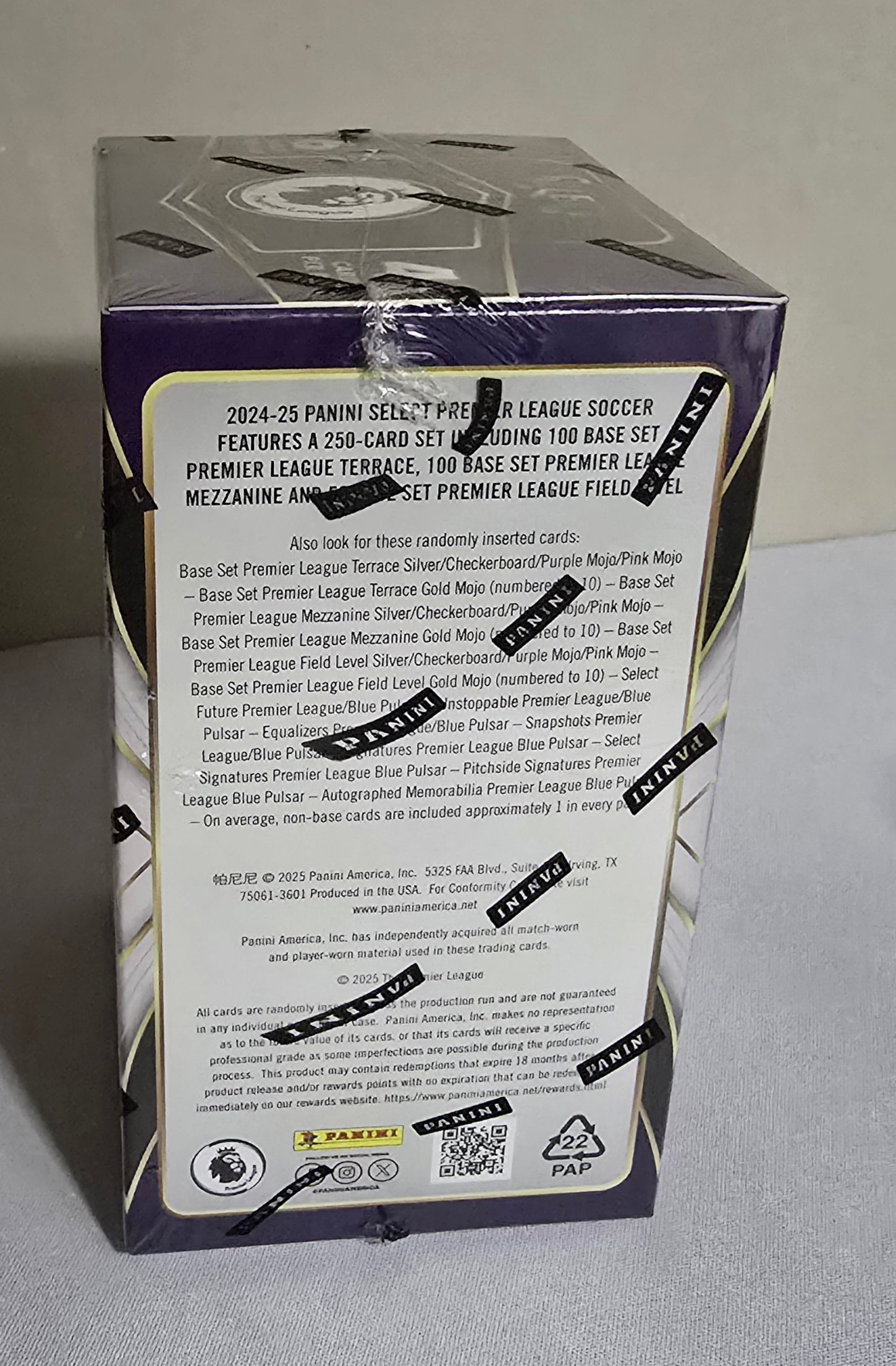 2024-25 Panini Select Premier League Cartes Soccer Blaster Box