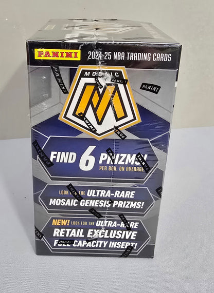 2024-25 Panini Mosaic Cartes Basketball NBA Blaster Box