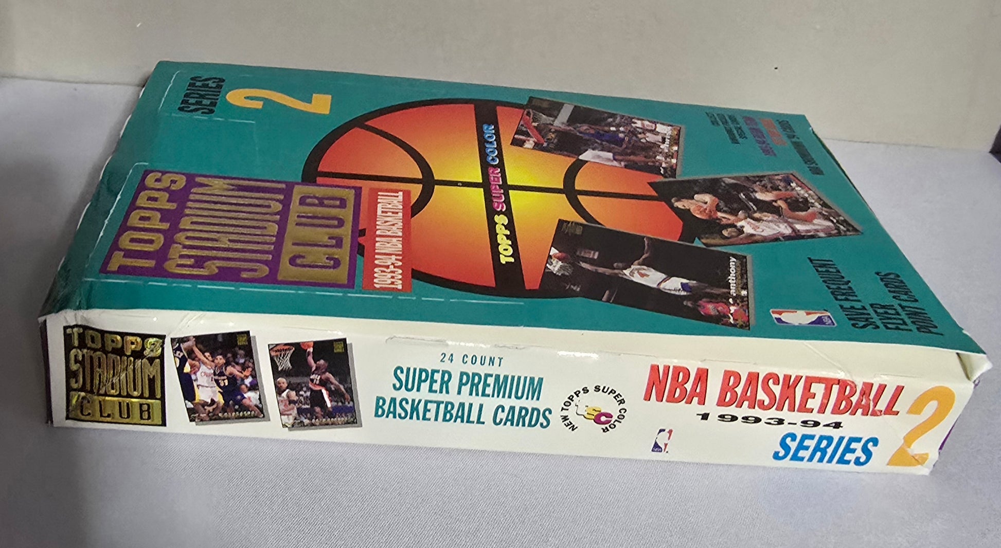 1993-94 Topps Stadium Club Series 2 Cartes Basketball NBA Box Pack