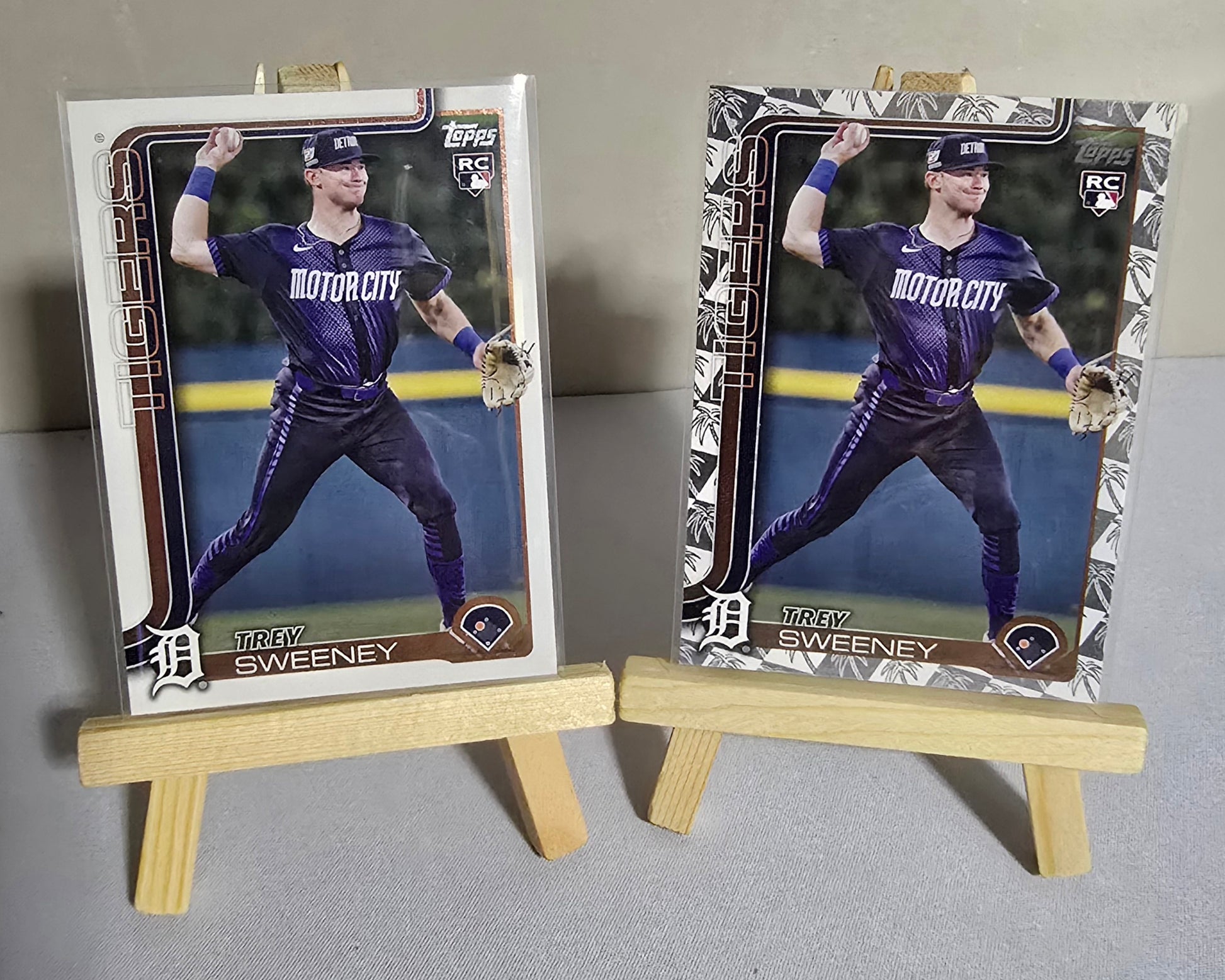 Lot 2 Cartes collection Baseball MLB Trey Sweeney