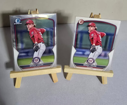 Lot 2 Cartes collection Baseball MLB Brady House