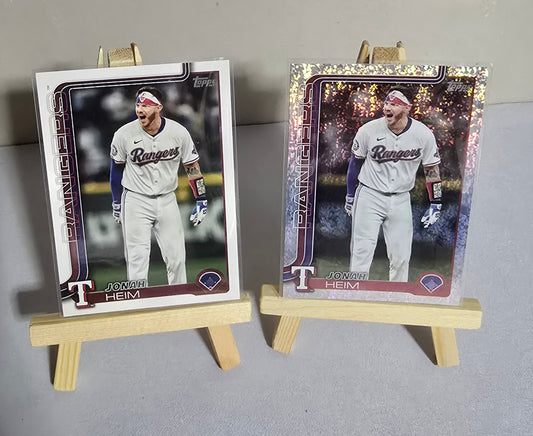 Lot 2 Cartes collection Baseball MLB Jonah Heim