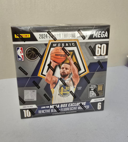 2024-25 Panini Mosaic Cartes Basketball NBA Méga Box