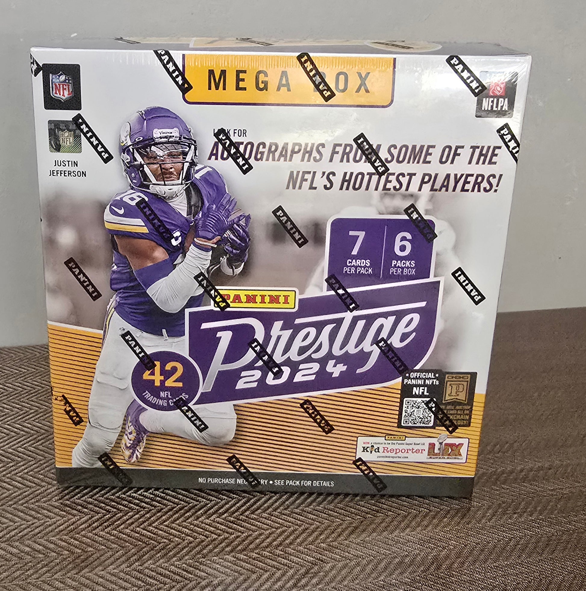 2024 Panini Prestige Cartes Football NFL Méga Box (Hyper Parallels)