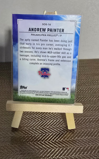 Carte collection Baseball MLB ANDREW PAINTER