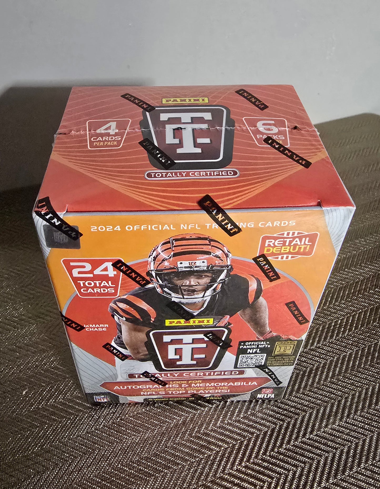 2024 Panini Totally Certified Cartes Football NFL Blaster Box