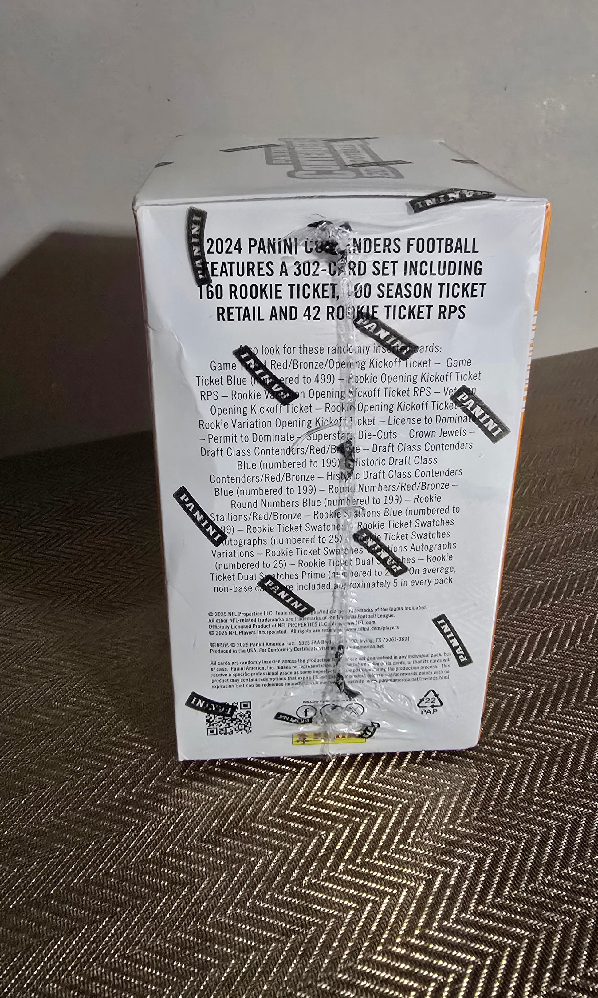 2024 Panini Contenders Cartes Football NFL Blaster Box