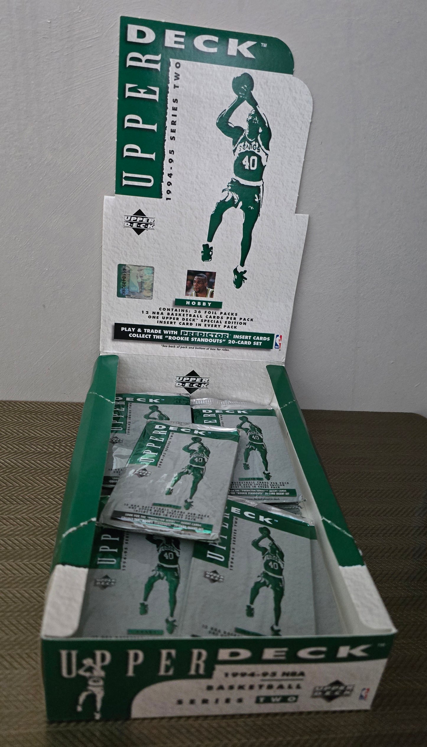 1994-95 Upper Deck Series 2 Cartes Basketball NBA Hobby Pack