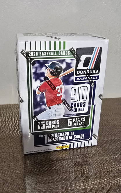 2025 Panini Donruss Cartes Baseball MLB Hobby Blaster Box Topps