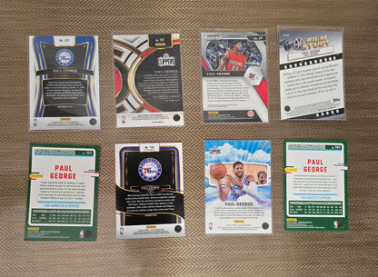 Lot 8 Cartes collection sport Basketball NBA PAUL GEORGE N°2