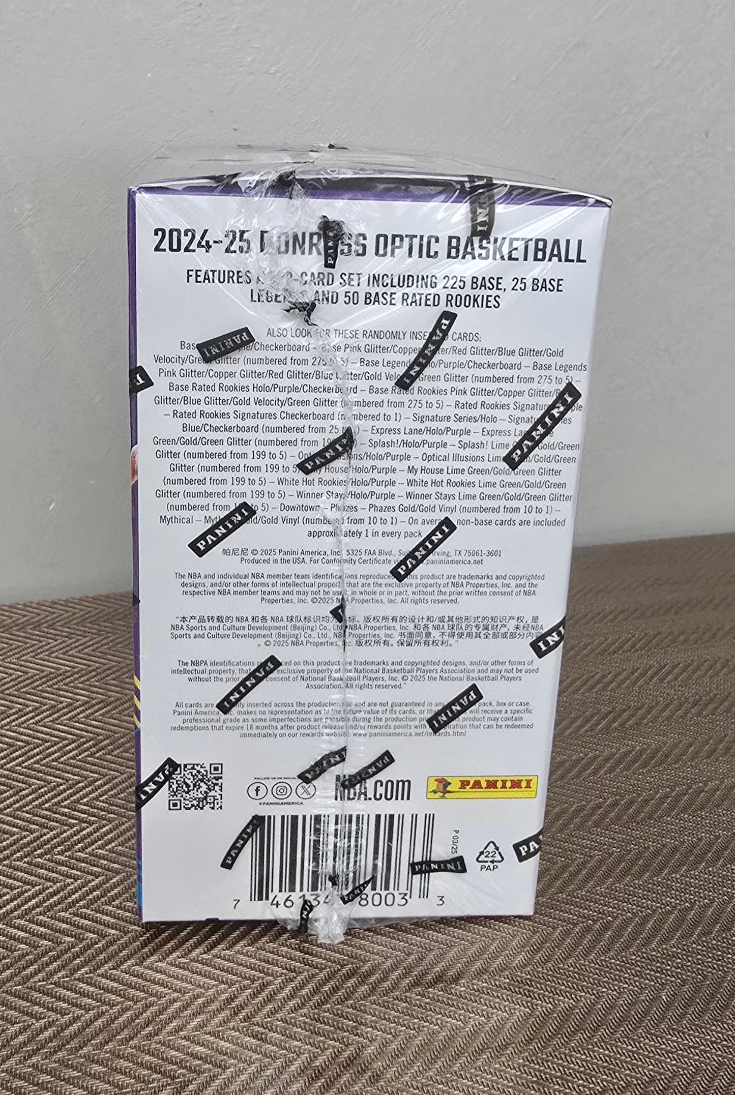2024-25 Panini Donruss Optic Cartes Basketball NBA Blaster Box Panini