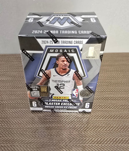 2024-25 Panini Mosaic Cartes Basketball NBA Hobby Blaster Box Panini