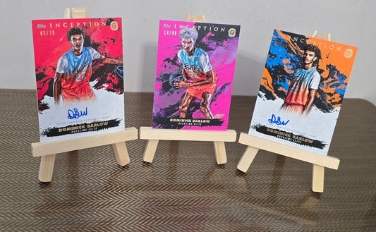 Lot 3 Cartes numérotées Auto collection sport Basketball DOMINICK BARLOW