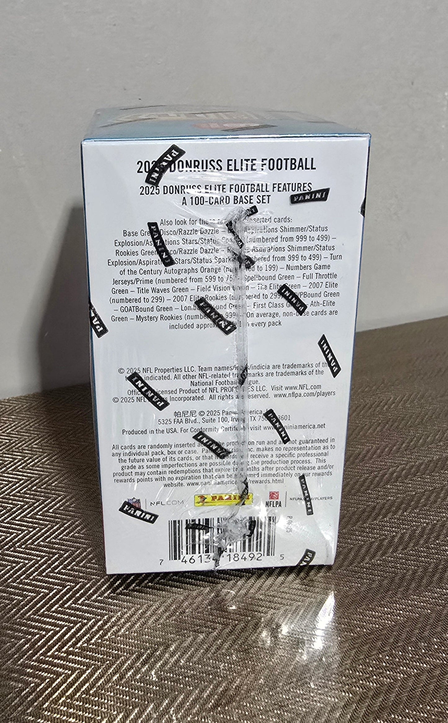 2025 Panini Donruss Elite Cartes Football NFL Blaster Box (Green Disco) Panini