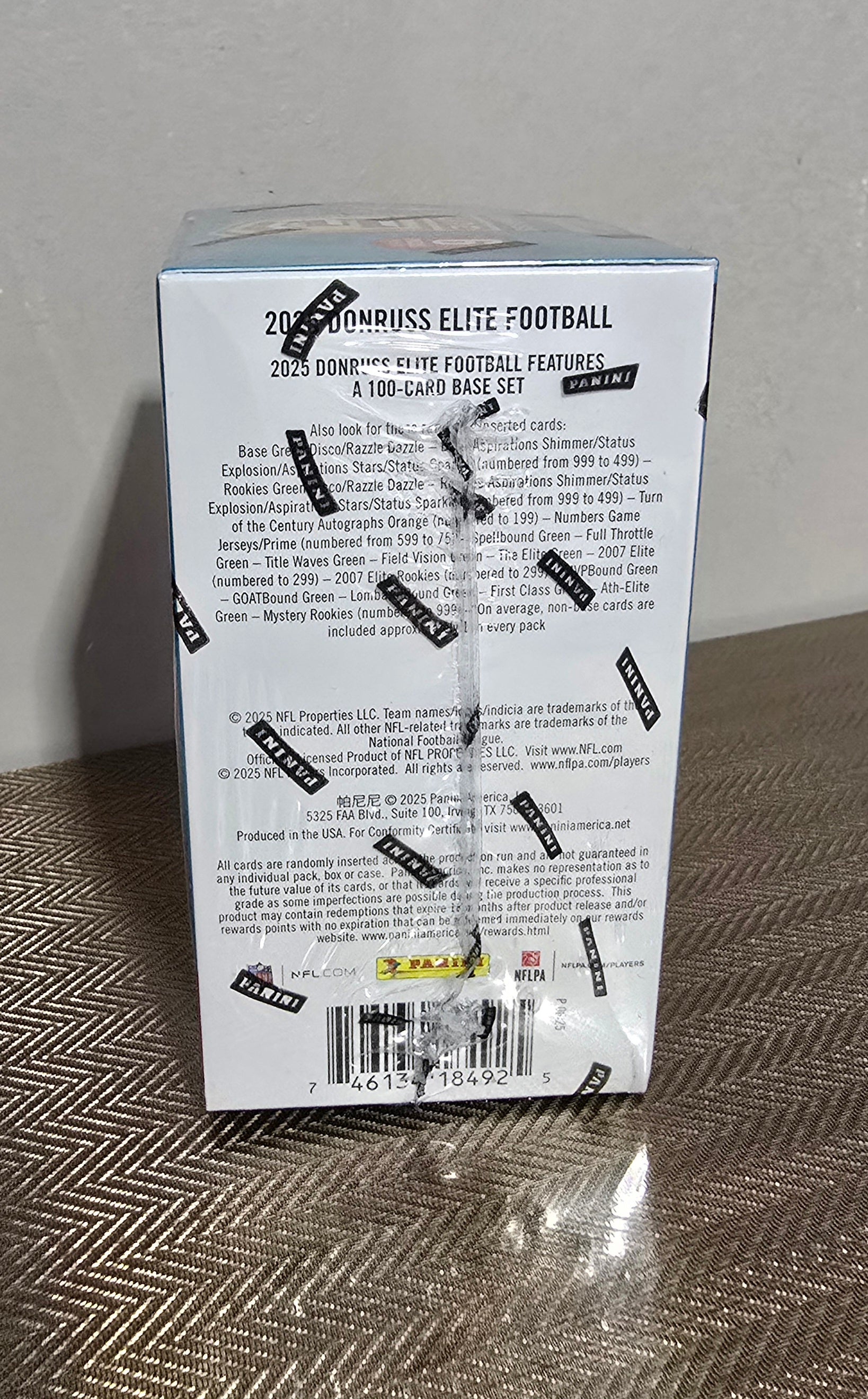 2025 Panini Donruss Elite Cartes Football NFL Blaster Box (Green Disco) Panini