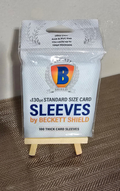 Sleeves Cartes épaisses (< 130 pt) - Beckett Shield BECKETT SHIELD