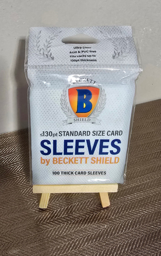 Sleeves Cartes épaisses (< 130 pt) - Beckett Shield BECKETT SHIELD