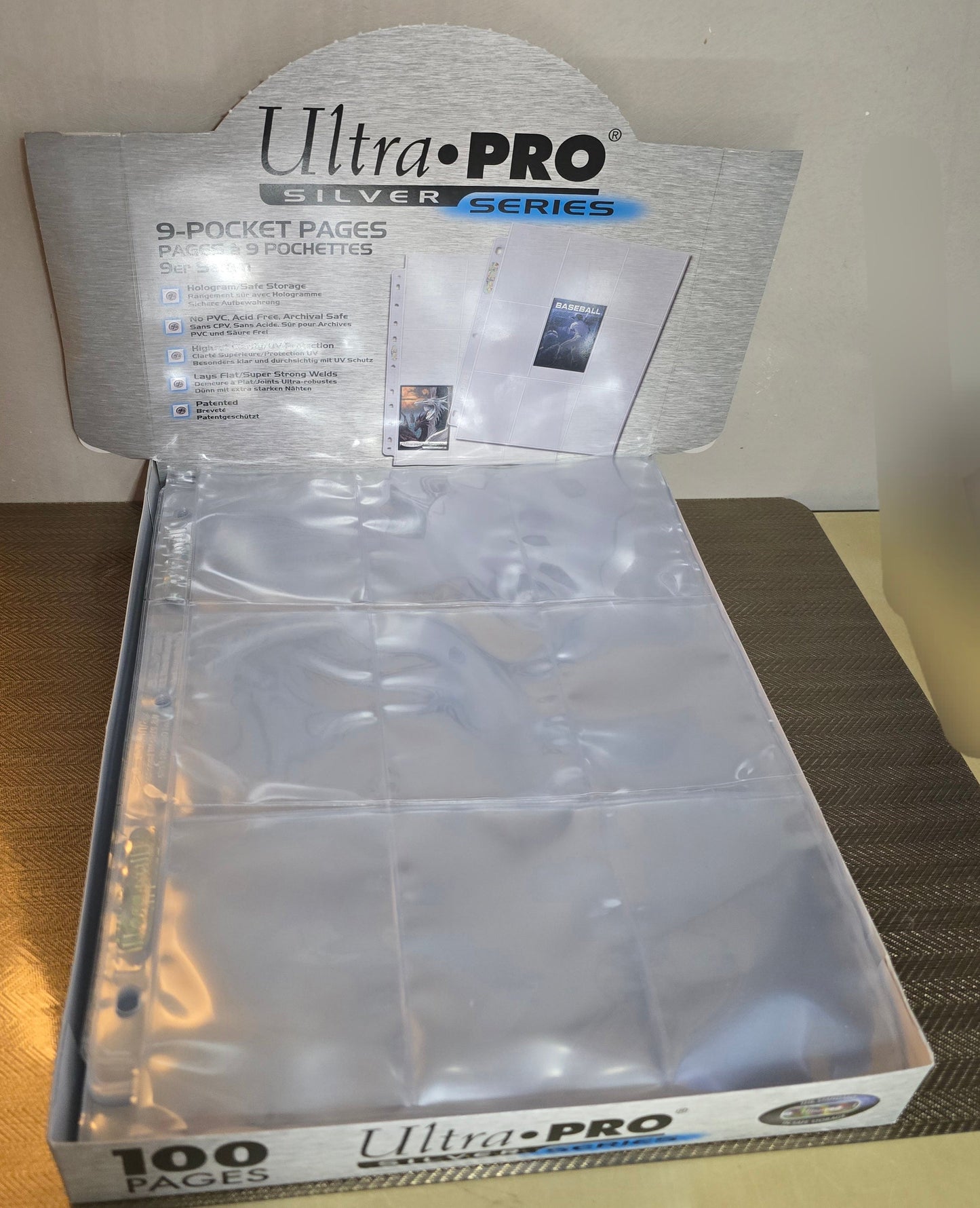 Feuille de classeur - Ultra Pro Silver - à l'unité ULTIMATE GUARD