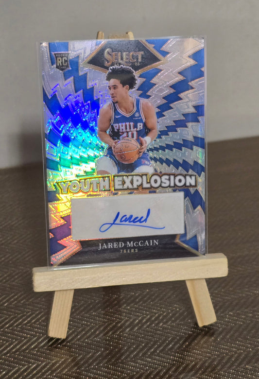 2024-25 Panini Select Basketball NBA - JARED Mc CAIN - Carte Autographe Panini