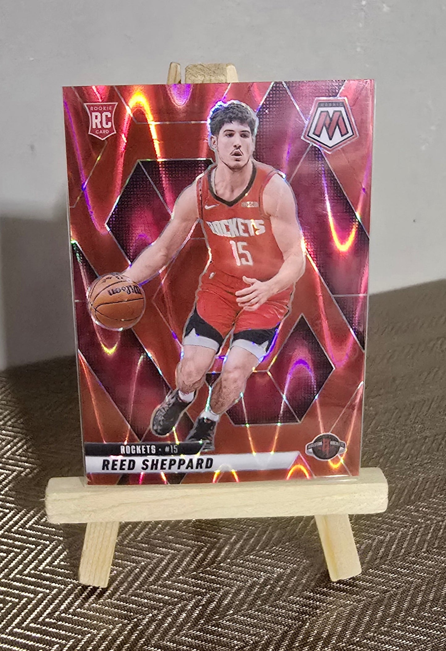 2024-25 Panini Mosaic NBA - REED SHEPPARD - Carte numérotée #065/299 Panini