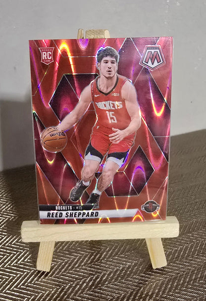 2024-25 Panini Mosaic NBA - REED SHEPPARD - Carte numérotée #065/299 Panini