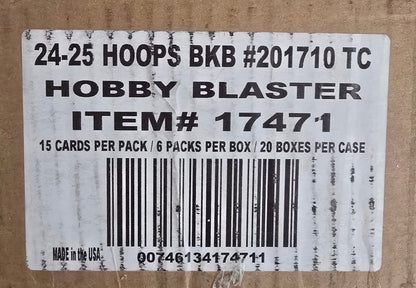2024-25 Panini Hoops Cartes Basketball NBA Hobby Blaster Box x 20 / Case Panini