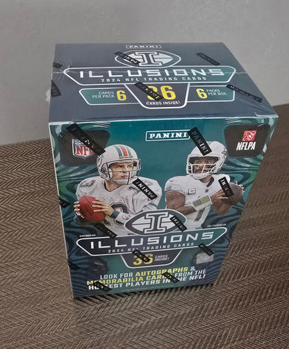 2024 Panini Illusions Cartes Football NFL Blaster Box Panini