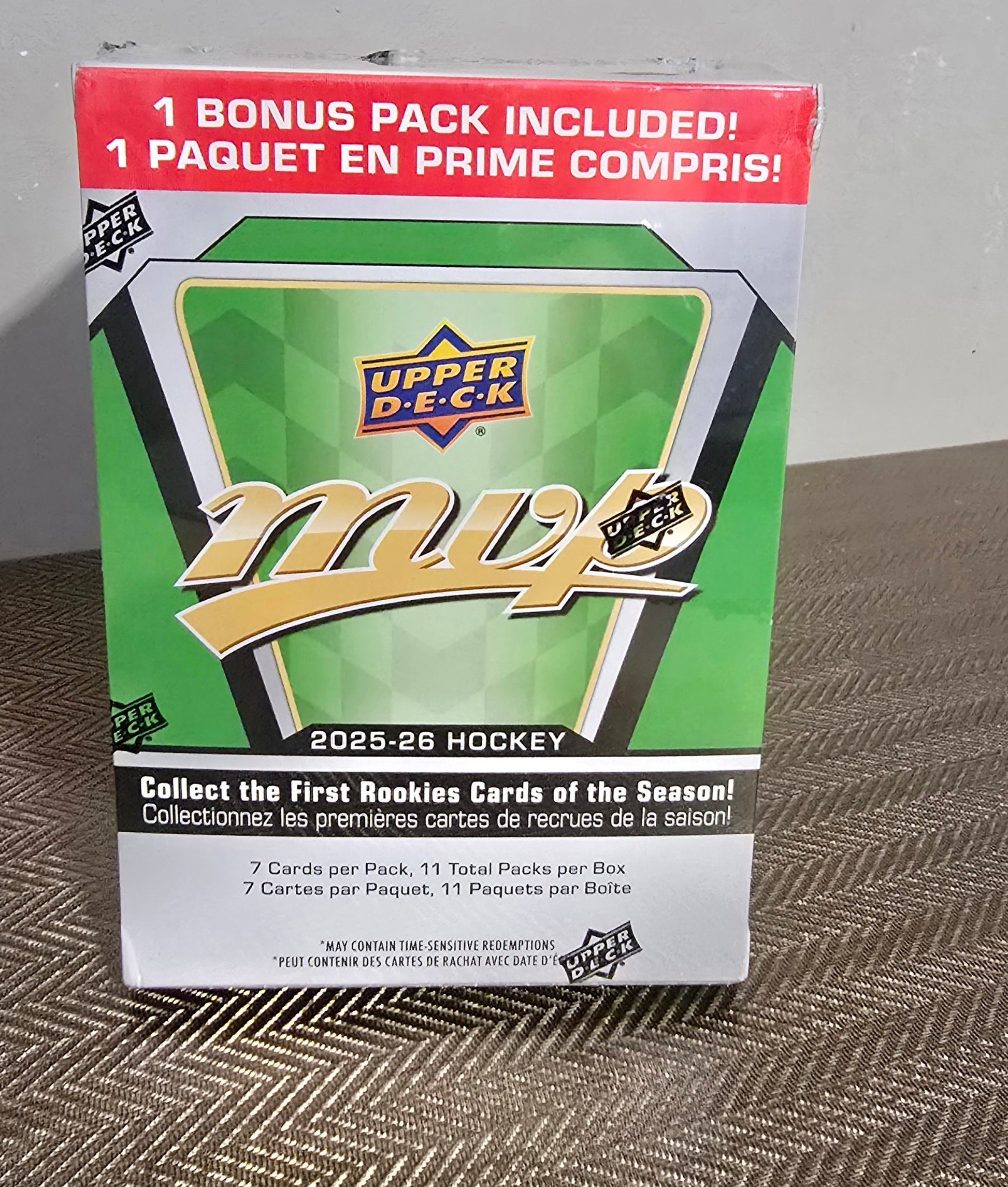 2025-26 Upper Deck MVP  Cartes Hockey NHL Blaster Box Upper Deck