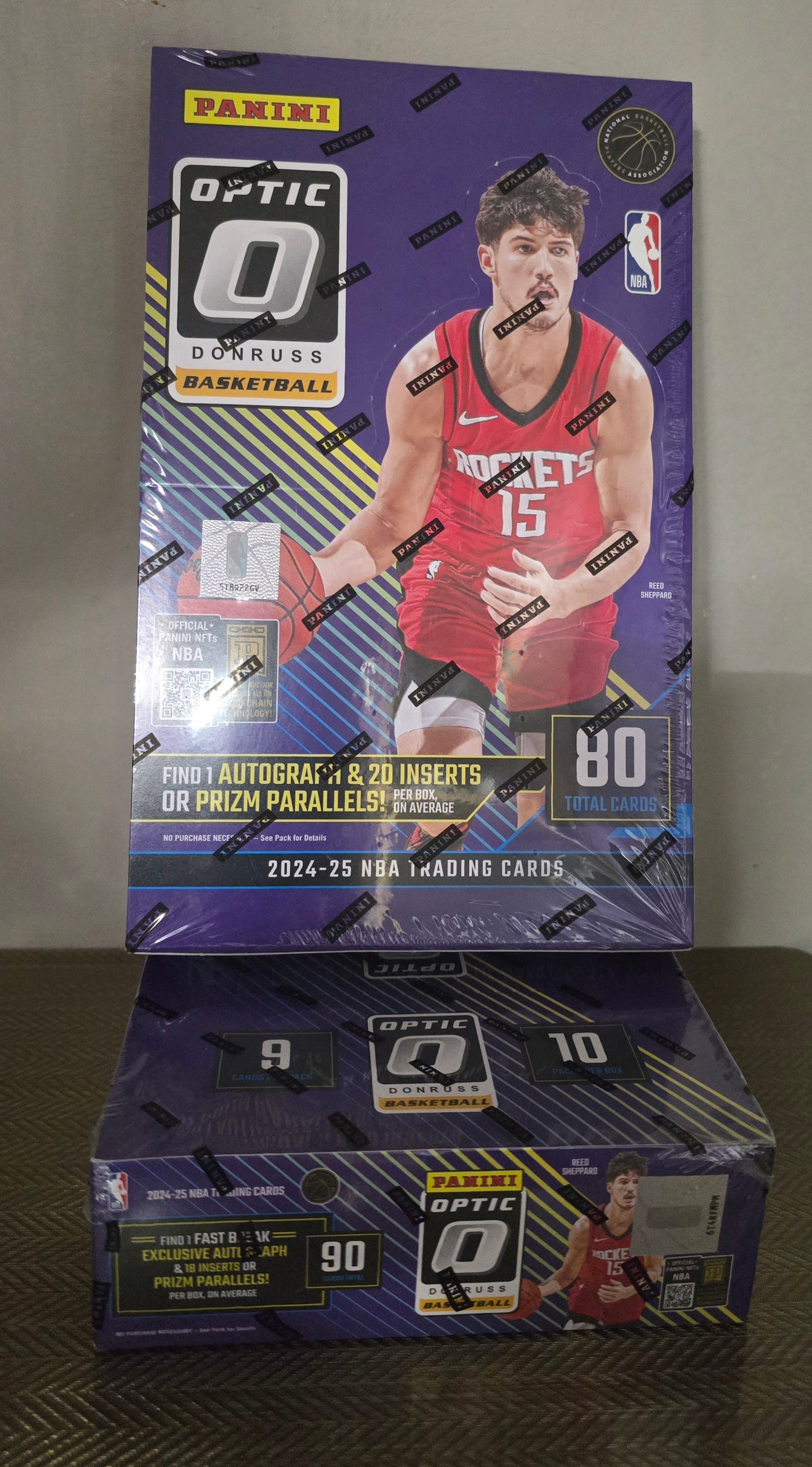 2024-25 Panini Donruss Optic Cartes Basketball NBA Lot Fast Break + Hobby Box Panini