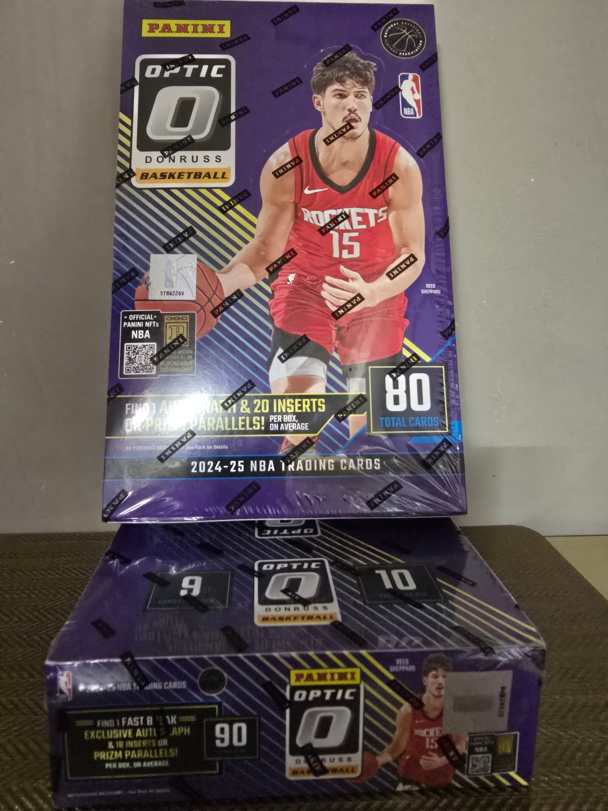 2024-25 Panini Donruss Optic Cartes Basketball NBA Lot Fast Break + Hobby Box Panini