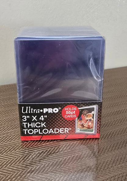 Toploaders 3 X 4 Thick 55PT - Ultra Pro 25ct ULTRA PRO
