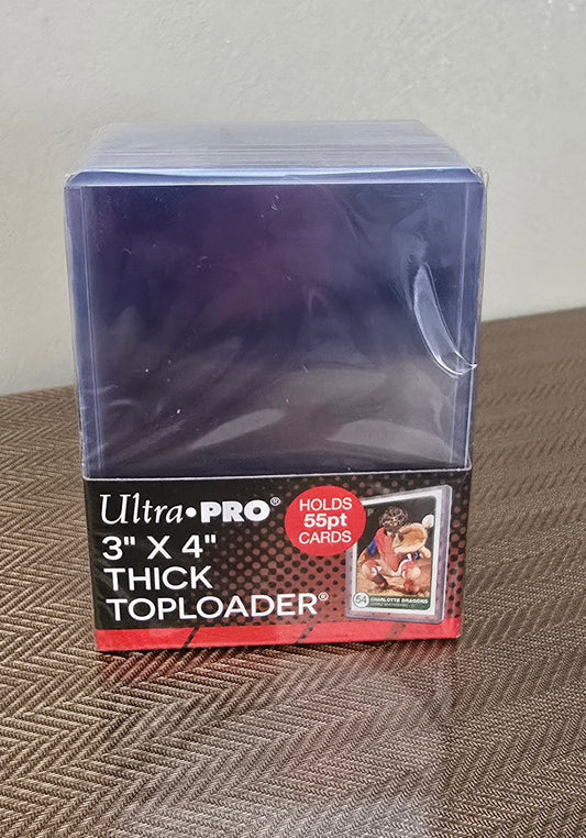 Toploaders 3 X 4 Thick 55PT - Ultra Pro 25ct ULTRA PRO