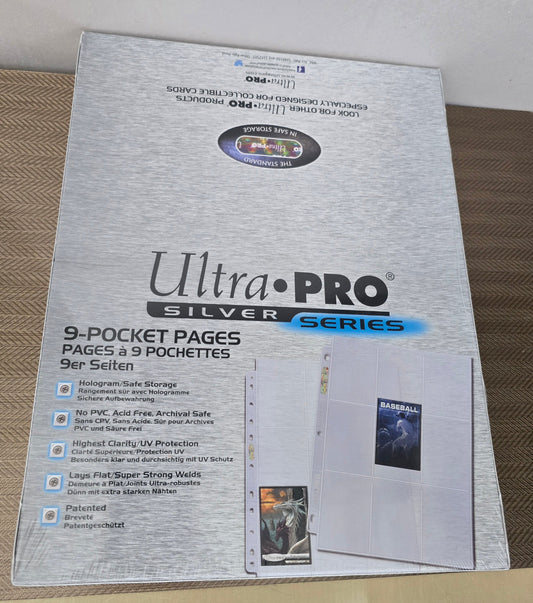 100 Feuilles de classeur Silver - Ultra Pro ULTRA PRO