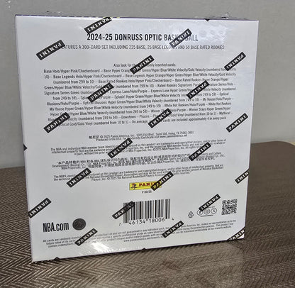 2024-25 Panini Donruss Optic Cartes Basketball NBA Méga Box Panini