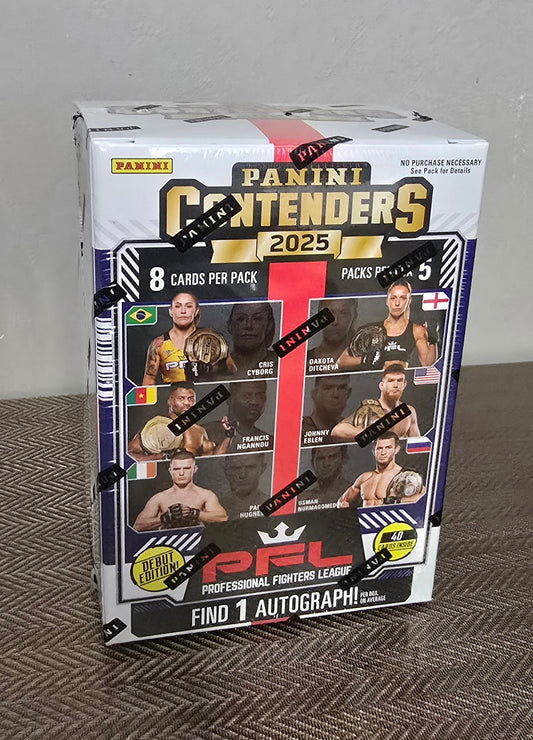 2025 Panini Contenders Professional Fighters League PFL Blaster Box Topps