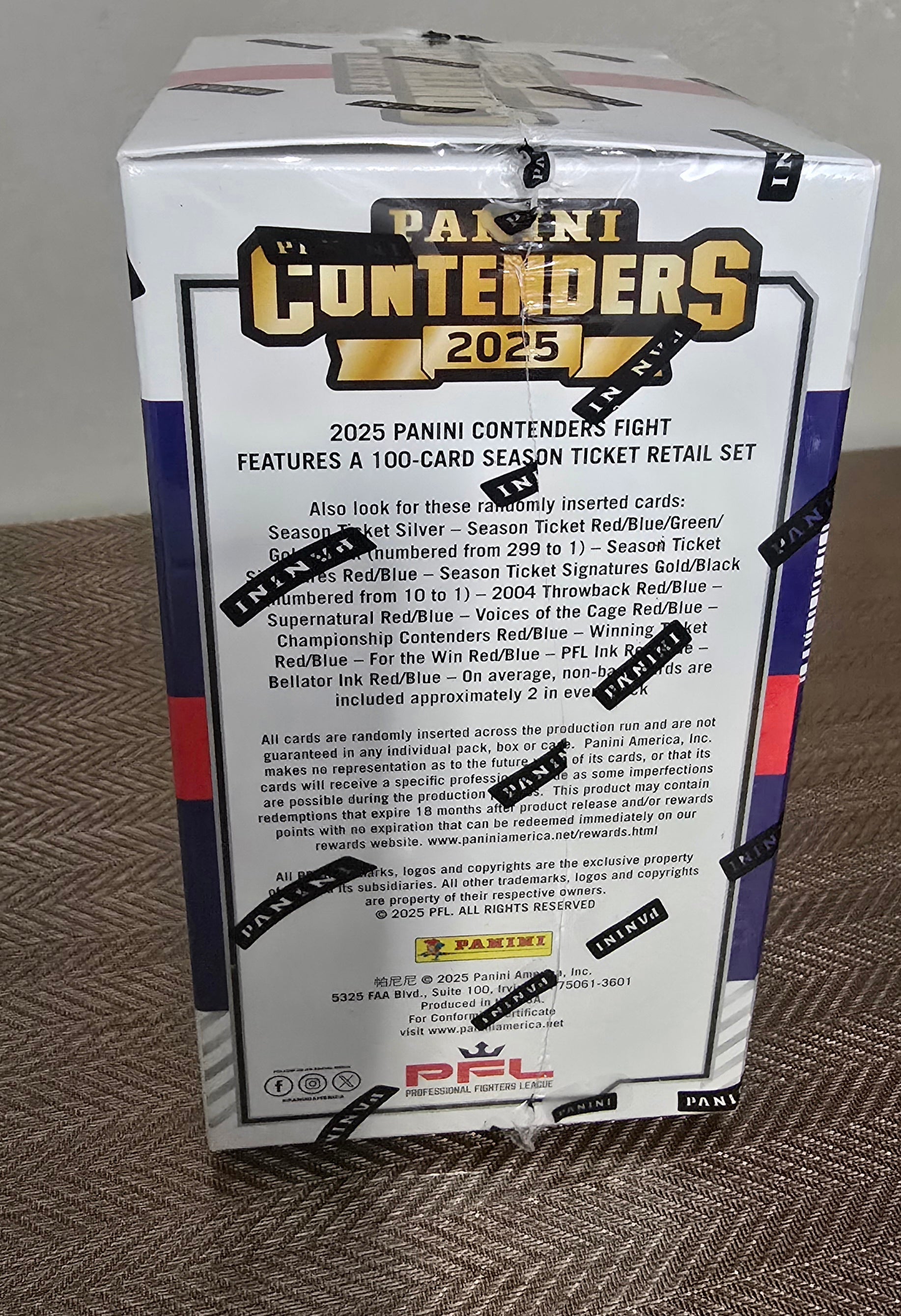 2025 Panini Contenders Professional Fighters League PFL Blaster Box Topps